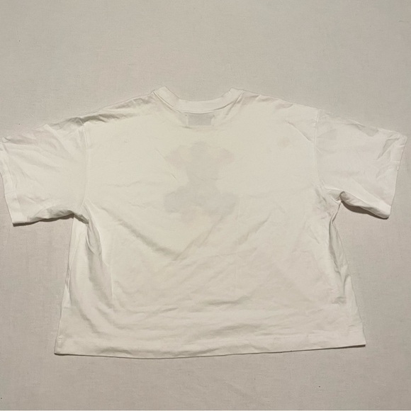 Teddy Fresh Top White Shirt Sleeve Shirt Graphic Teddy Bear Women’s Large - Picture 10 of 16